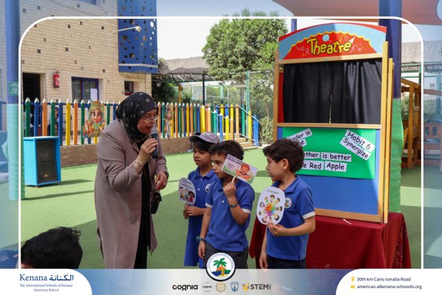 I.S.K American School | KG Puppet Show (Habit 6: Synergize -We're Better Together !" | 2025-2026