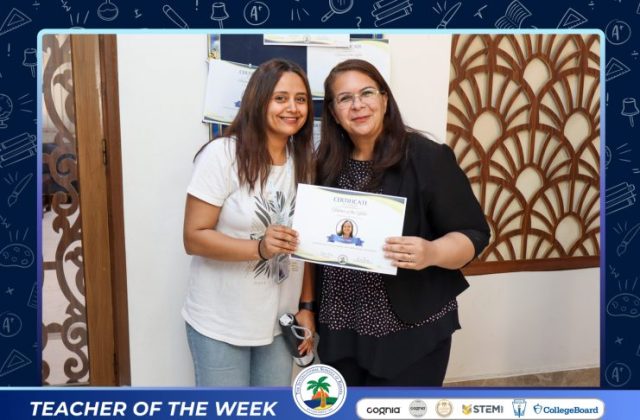 I.S.K American School | Teacher(s) Of The Week (May 10th - 14th, 2026) | 2025-2026