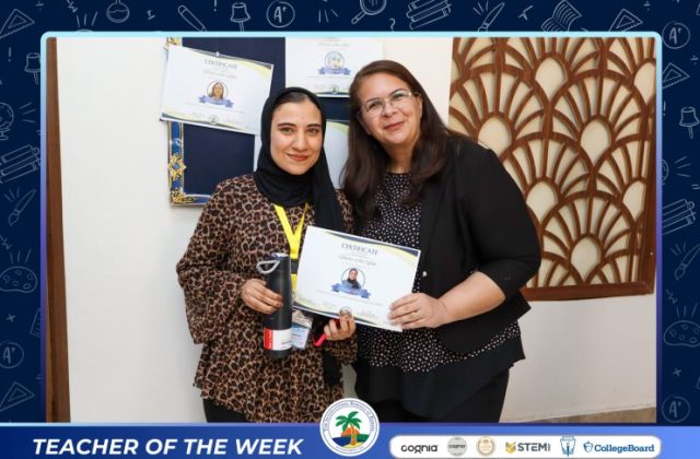 I.S.K American School | Teacher(s) Of The Week (May 10th - 14th, 2026) | 2025-2026